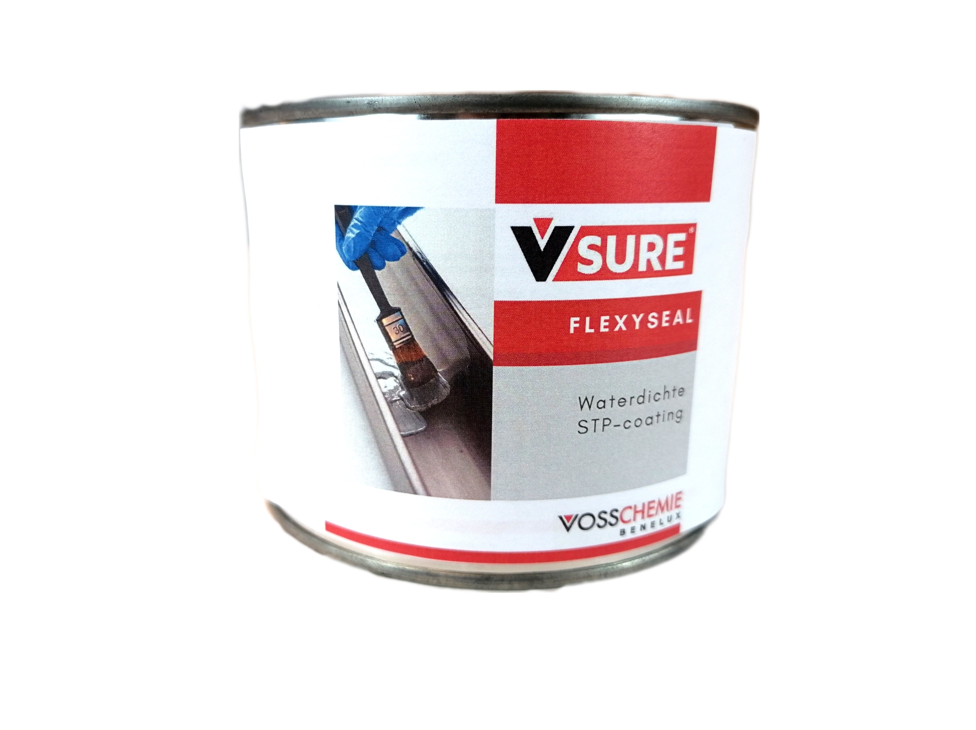 Roof waterproofing - gutter repair with Flexyseal - grey - 0,5 kg