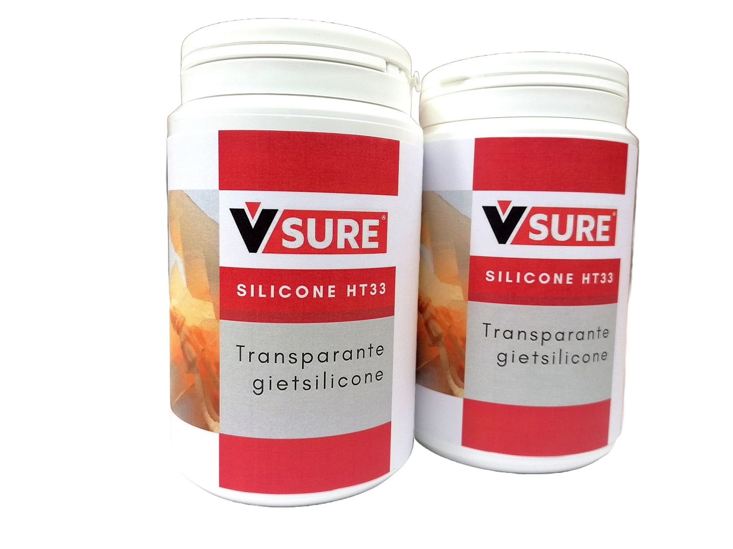 High temperature resistant silicone rubber 1 kg - V-Sure