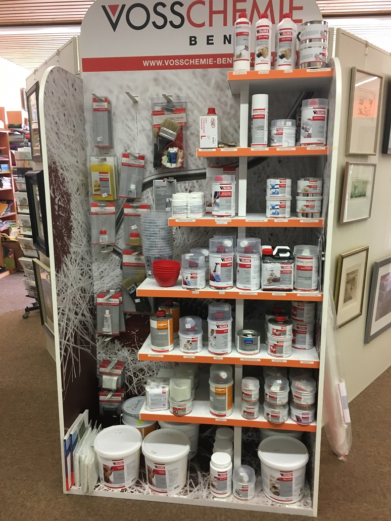 Winkelassortiment van Vosschemie Benelux in 2012
