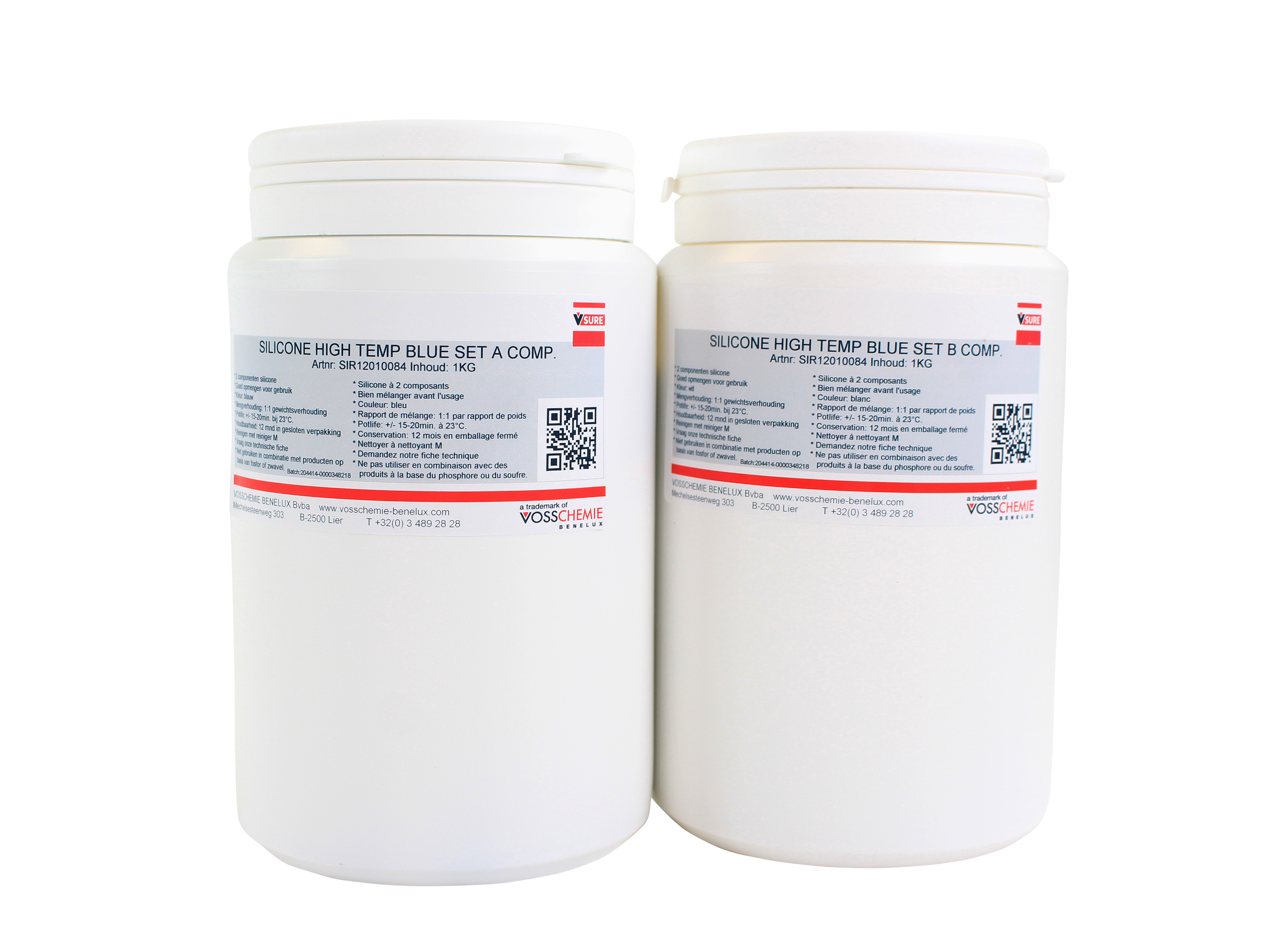 Temperatuurbestendige gietrubber - silicone rubber 2 kg
