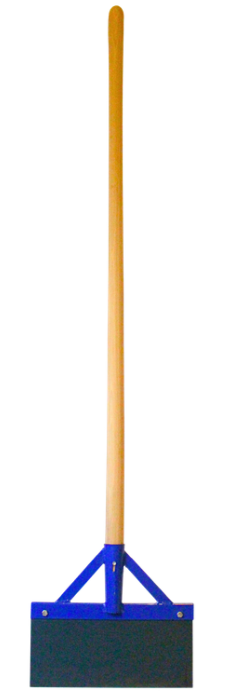 Flat trowel for leveling compound and cast floor, 30 cm